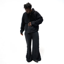 Asym 4-Zip Hoodie